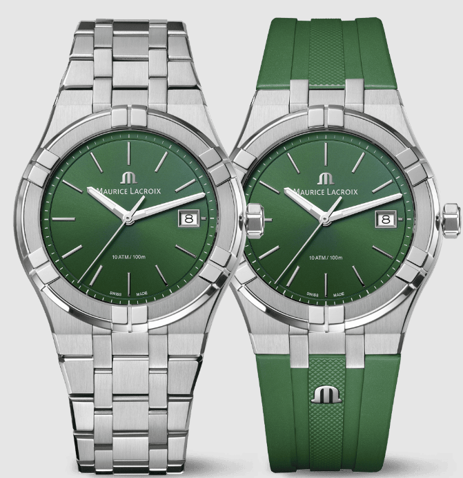 Review Replica Maurice Lacroix AIKON QUARTZ DATE 40MM Watch AI1108-SS00F-630-D